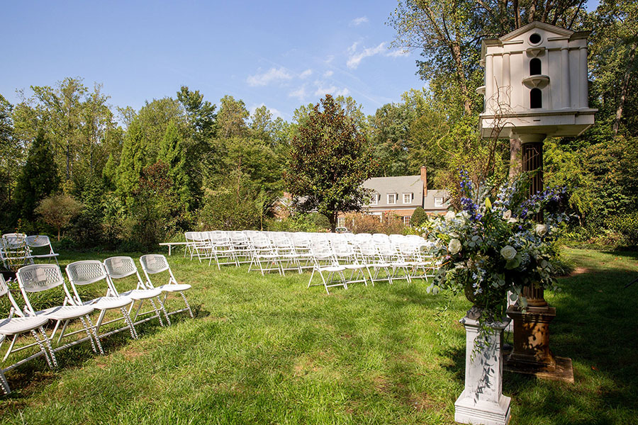 Meadow Ceremony at Hidden View Farm in Annapolis, Maryland